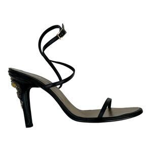 Dibrera Paolo Zanoli Donna Jewels on Heel Ankle Strap Sandal US Size 9 NIB